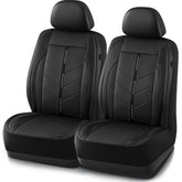 Skechers full front seat cover installed showing sleek protection and refined look