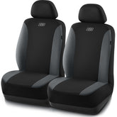 Skechers front seat covers front view showing neat fit and comfort