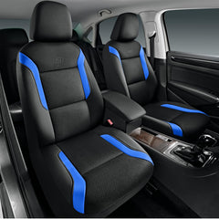 Skechers front seat full view showing fit and instant comfort
