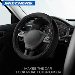 Skechers Lycra texture detail showing breathable, durable surface