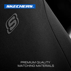 Skechers reinforced seam detail near side airbag, enabling safe deployment