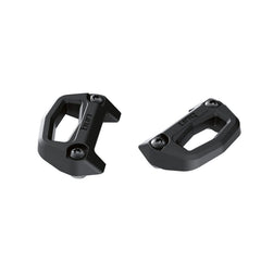 Ski-Doo cargo LinQ bases front view showing correct fit and quick attachment