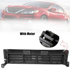 SKKYORO shutter installed on Nissan front end demonstrating correct fit benefit