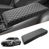 SKTU front view on Camry console shows neat fit and protection benefit