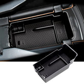 SKTU front view of console organizer showing tidy compartments and quick access
