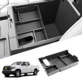 SKTU front view of organizer tray shows tidy storage benefit