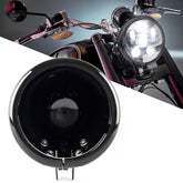SKTYANTS front view headlight bucket showing clean black finish and fit