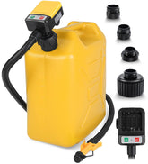 SKYJDM front view of yellow pump showing compact design and portability