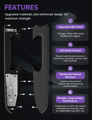 Skylarion armrest installed on driver door demonstrating secure, rattle-free fit
