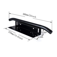 SKYWORLD side profile illustrating bracket depth and low-profile design benefit