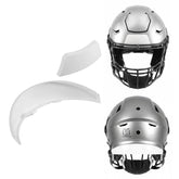 SLEEFS white front bumper cover on Riddell Speedflex showing neat finished look and protection