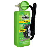 Slime sealant refill front view showing cartridge and label, ready to replace cartridge