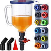 SMART JERRY front view of funnel kit showing full assembly and benefits