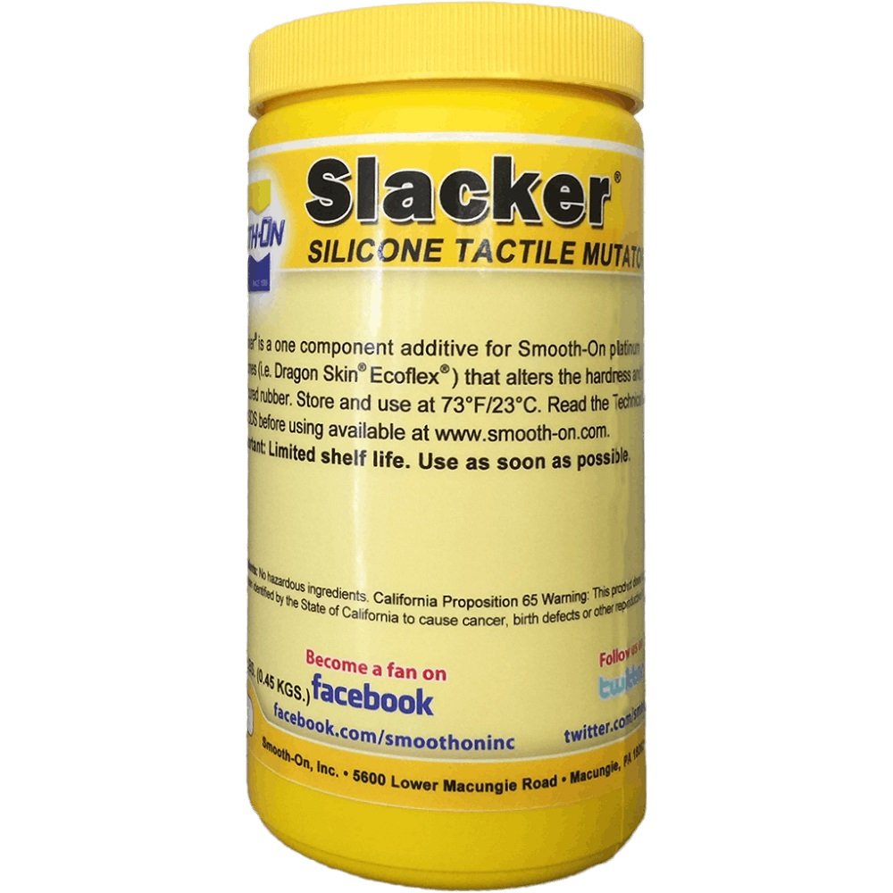 Smooth-On Slacker front packaging showing pint unit and professional labeling for easy identification and safe handling