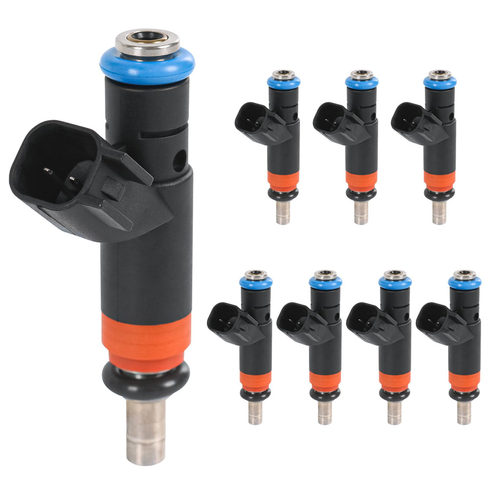 SMTRUILAN front view of injector set showing fitment labels and packaging benefits