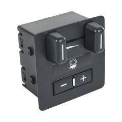 SMTRUILAN front view of switch showing mounting and clean fit benefit