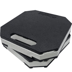 SnapPad StakPad front view showing wide 12x12 surface and stability