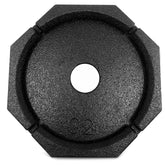 SnapPad front view showing 9-inch jack pad and wide footprint benefit