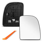 SNEMEEY passenger mirror front assembly showing OE-style fit and clear reflective surface