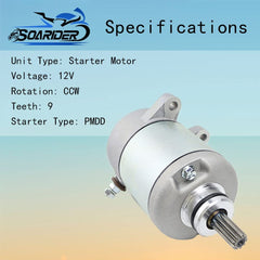 Soarider starter wiring connector detail showing plug style for easy installation