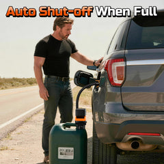 SOFO adapter set fitted on a jerry can neck for leak-proof compatibility