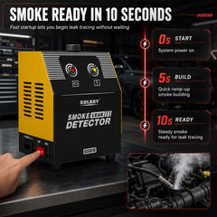 Solary full accessory kit laid out for instant EVAP and vacuum testing convenience