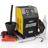 Solary front view of smoke machine showing compact design and portability benefits