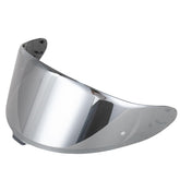 Soman visor front view showing fit and clarity for confident riding