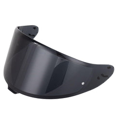 Soman RF-1400 front view showing dark smoke visor and fit benefits