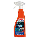 SONAX bottle front view showing label and 750ml size for easy identification and storage