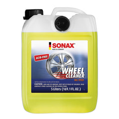 SONAX full effect front label on 5L container showing product identity and volume benefit