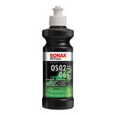 SONAX front label on 250ml bottle showing product name and benefits