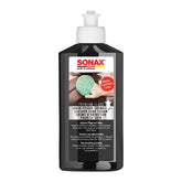 SONAX bottle front packaging showing product label and 250ml size benefit