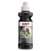 SONAX product bottle front label showcasing professional polish benefits