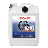 SONAX Wheel Cleaner PLUS front label showing product details and benefit