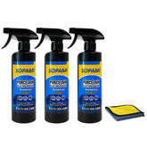 SOPAMI front packaging showing three bottles and product clarity advantage