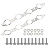 Sorello front view gasket kit in package showing included bolts and gaskets for easy identification