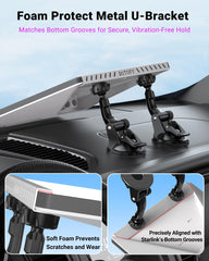 SOTOFY mount demonstrating 360° rotation for optimal antenna alignment