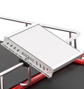 SOZATO front view of mount showing full aluminum frame and secure fit benefit