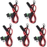 SPARKING front view of five harnesses ready for multiple vehicles