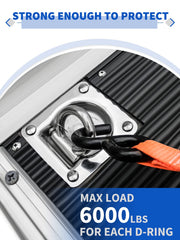 SPARKWHIZ backing plate and hardware laid out to show secure load distribution benefit