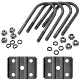 SPARKWHIZ front packaging showing full U-bolt kit and components for quick identification