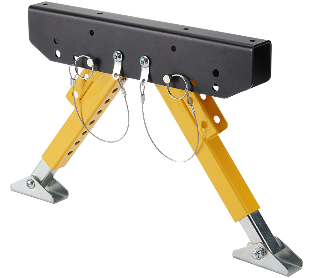 SPARKWHIZ front view mounted on RV step showing stable base and improved entry safety