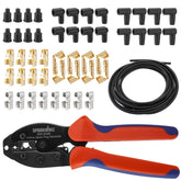 SPARKWHIZ tool and kit front view showing all contents and organization