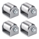 SPARKWHIZ front view of weld-on trailer roller showing durable steel construction and protection