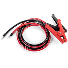 Spartan Power front view of 4 AWG 2ft cable set showing ready-to-install convenience