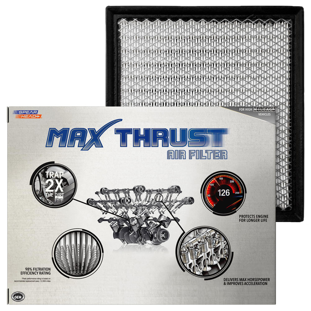 SPEARHEAD MT-440 front packaging showing OEM-fit benefits