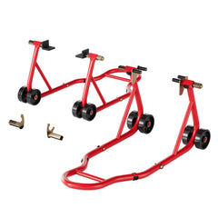 SPECSTAR front stand front view showing sturdy support and safe lifting