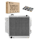 SPELAB front view radiator showing direct-fit design and improved cooling