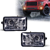 SPIEGEER front assembly clear lens showing OEM fit and restore visibility